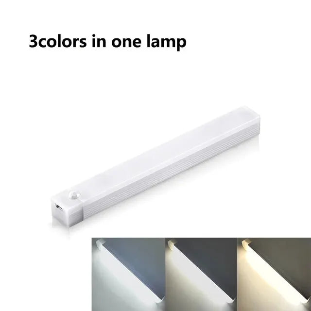 LED light with motion sensor